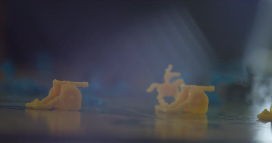 A person is moving pieces on a board game