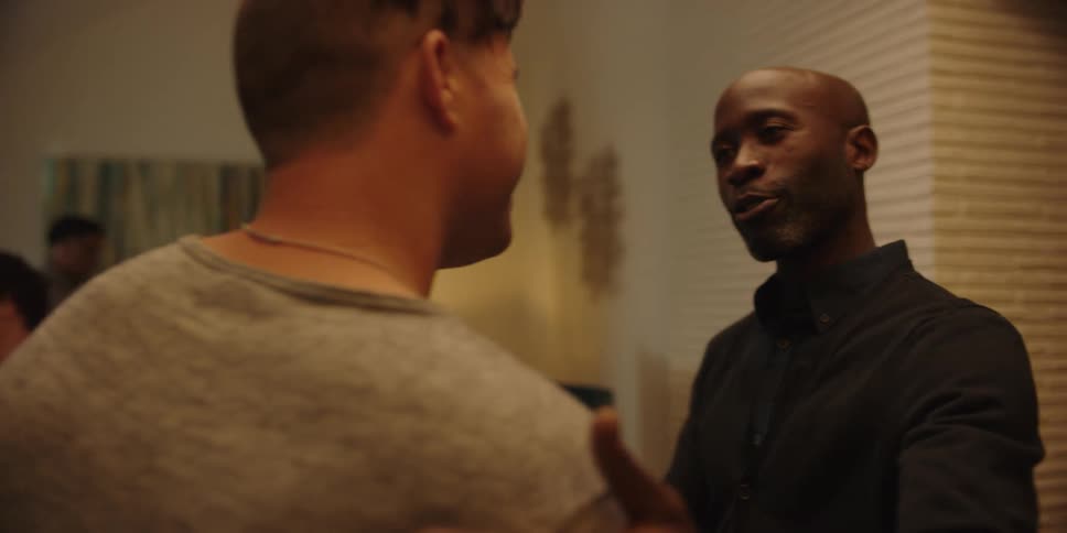 A group of friends gather in one mans house