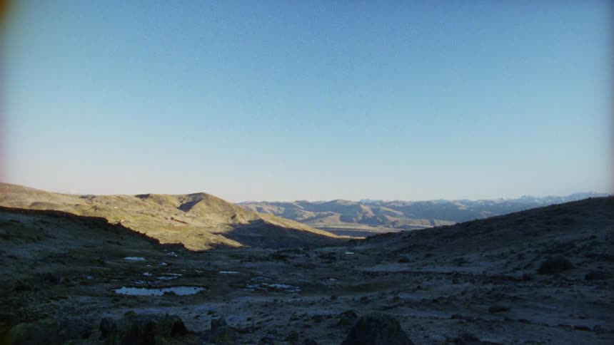 Landscape view of hills