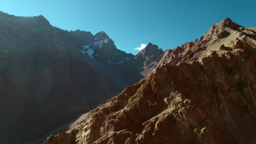 Close of of mountains