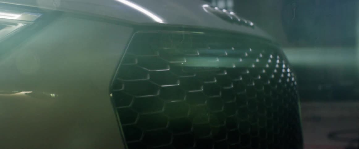Close up of a car grate