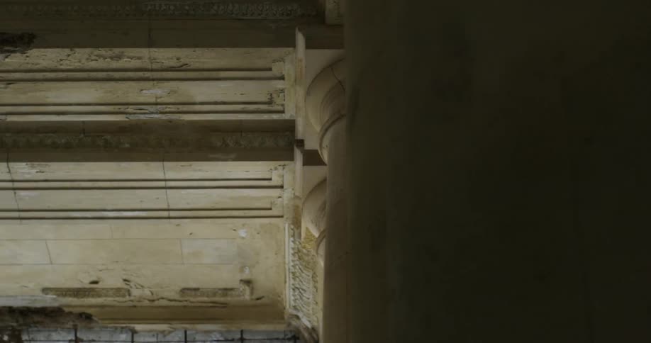 Columns in a building