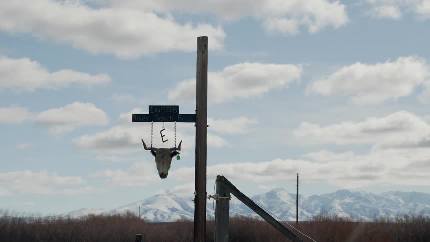 A rural area is displayed during midday