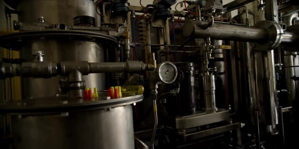 Equipment in a factory