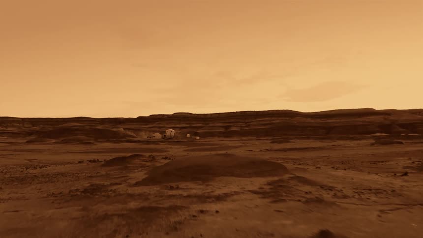 fast flyby towards Mars basecamp