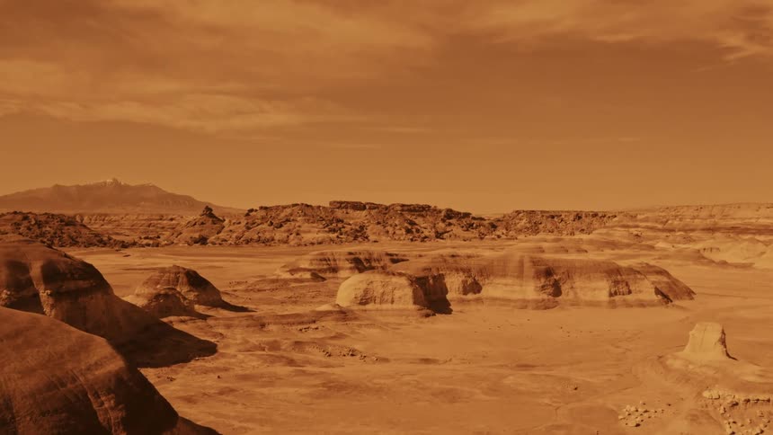 sunrise in mars