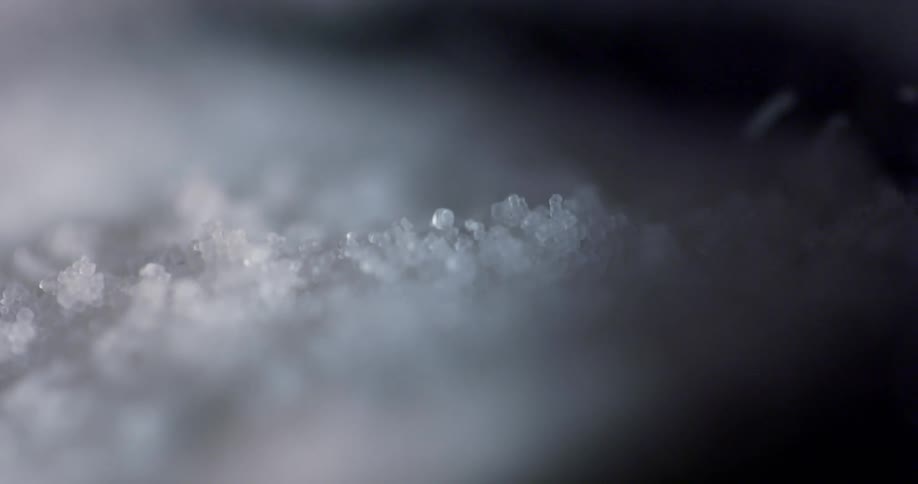 Snow falling outdoors