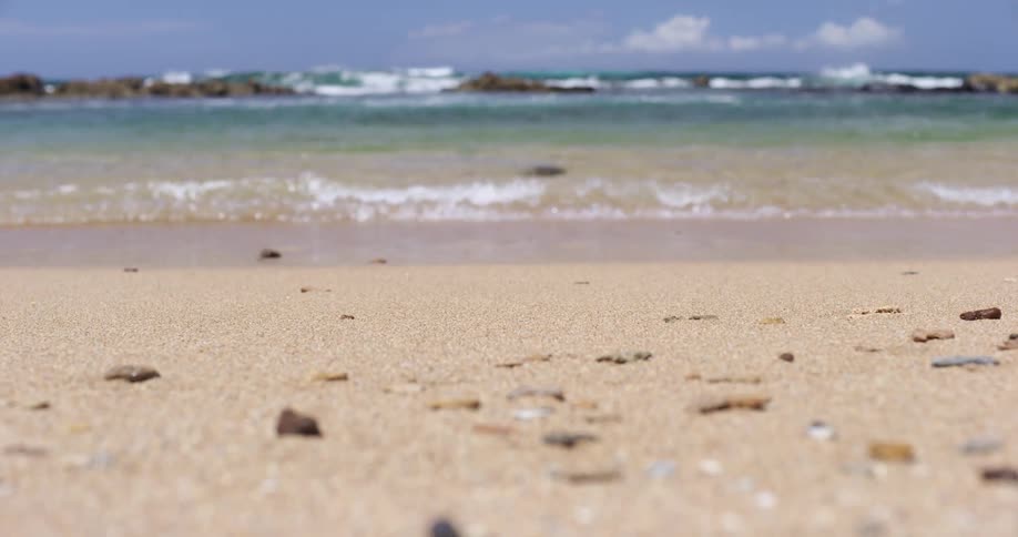 Waves rolling in to the shore