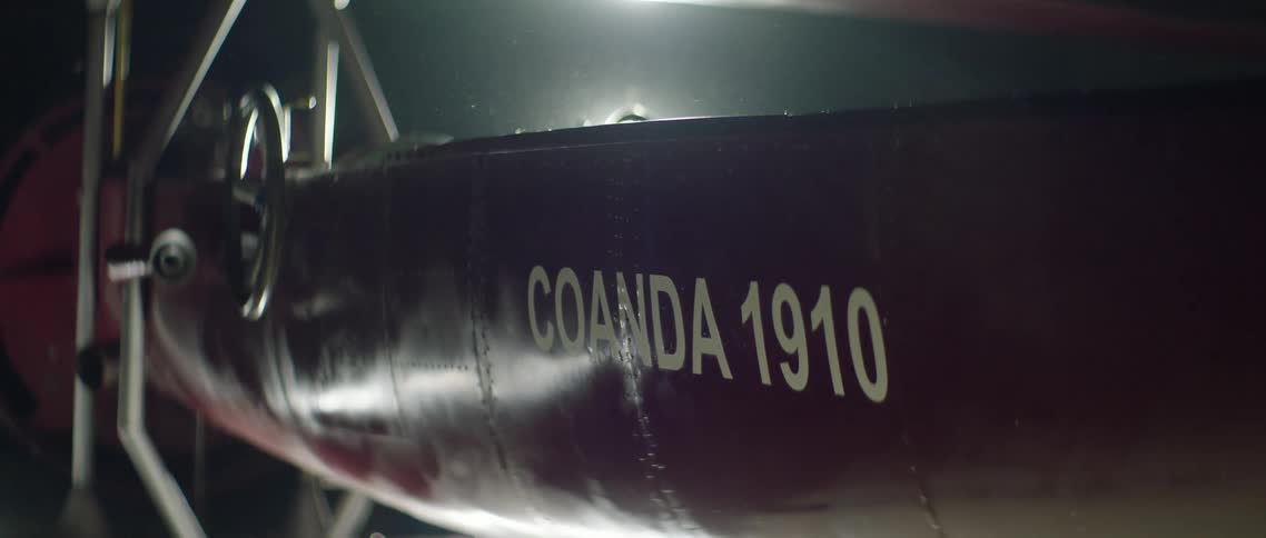 Close up of a war plane