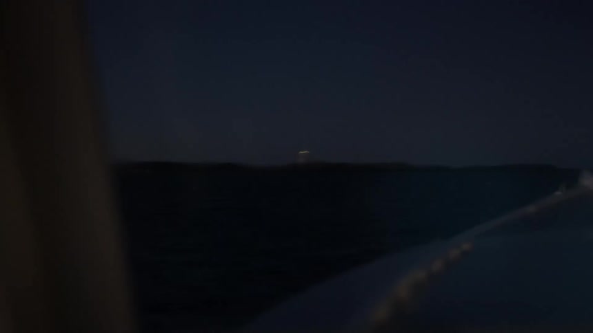 Fireworks in the distance