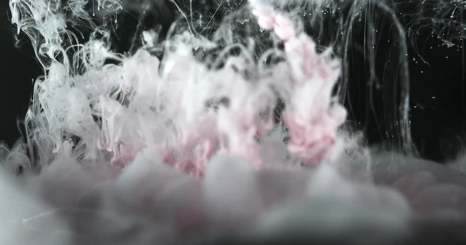Liquid dye mixing in water