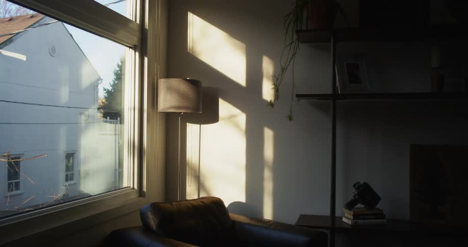 A living room in a home