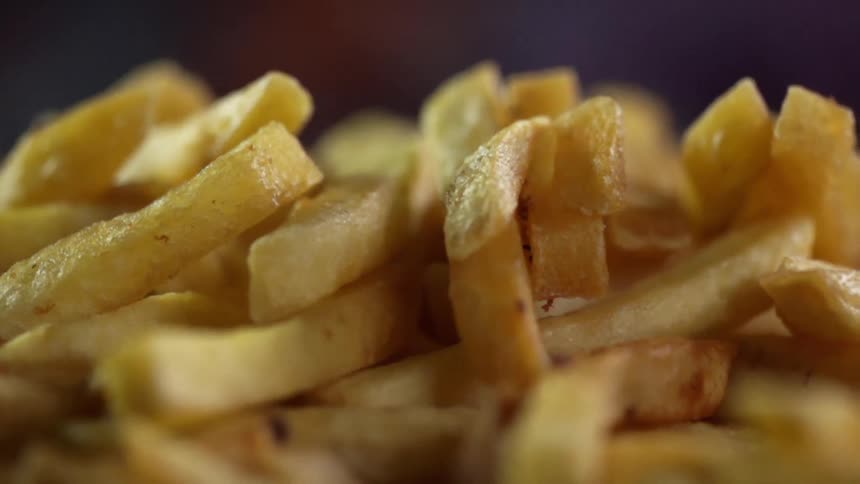 Close up of french fries