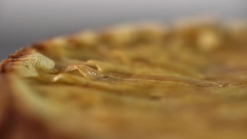 The food sits on the table