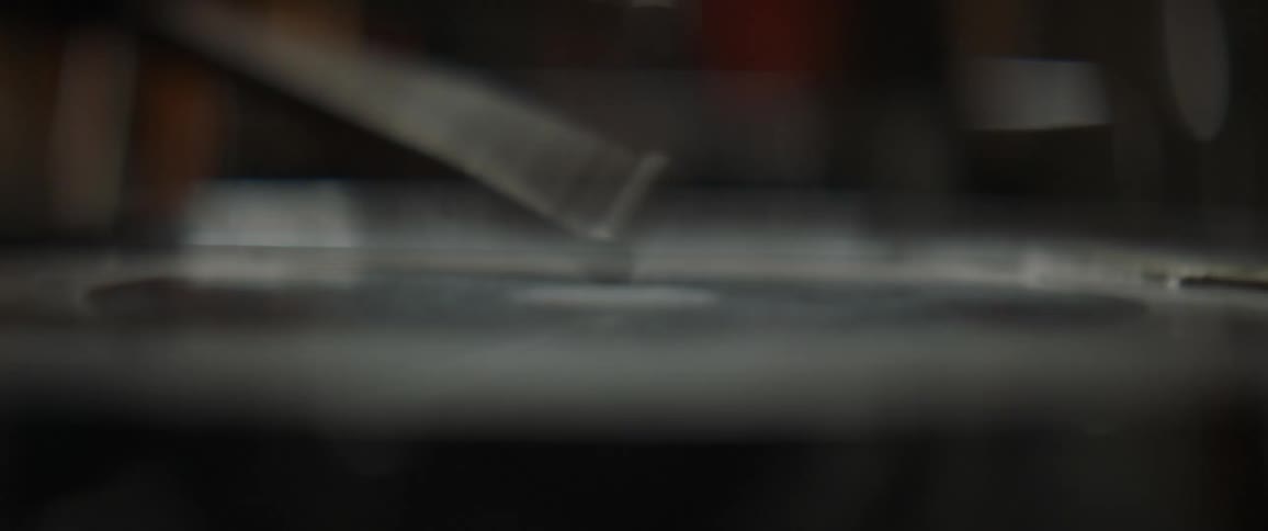 A person plays the drums