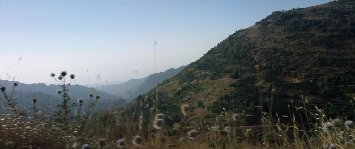 View of mountains