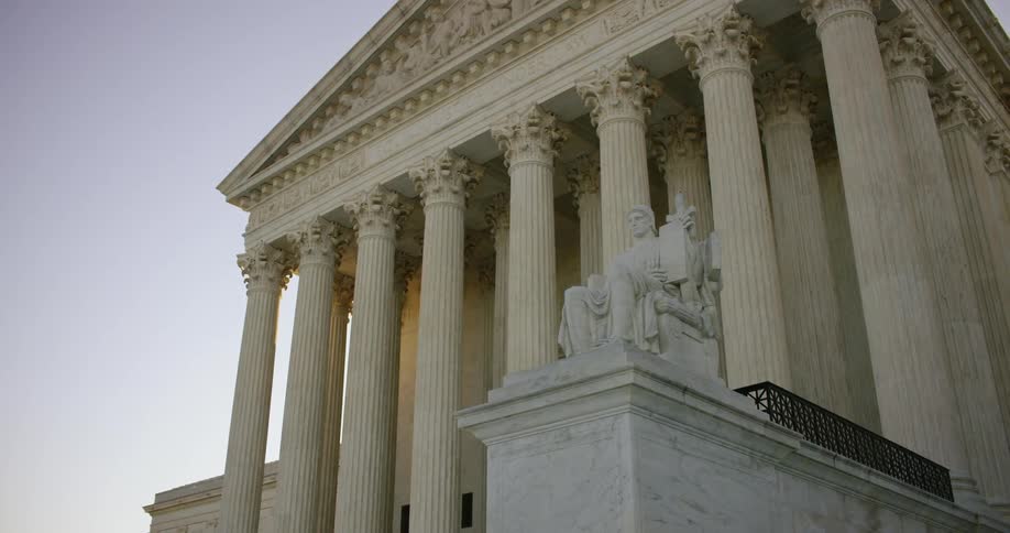 The Guardian Statue in front of the Supreme Court