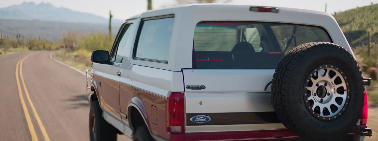A person is driving a vehicle on a rural road