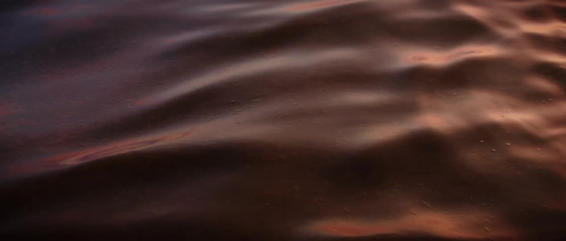 Ripples in the sea