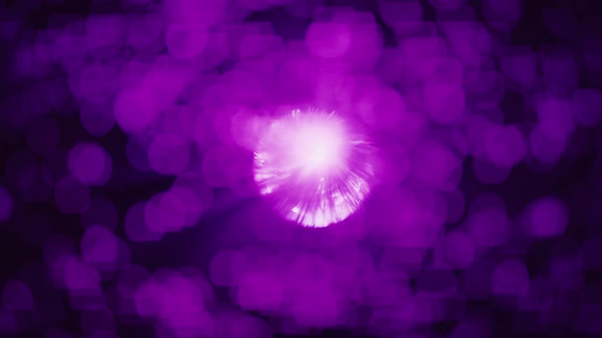 Colors change with a white light in the background