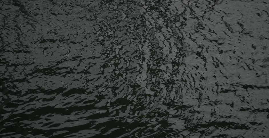 Aerial view of some water with ripples moving over