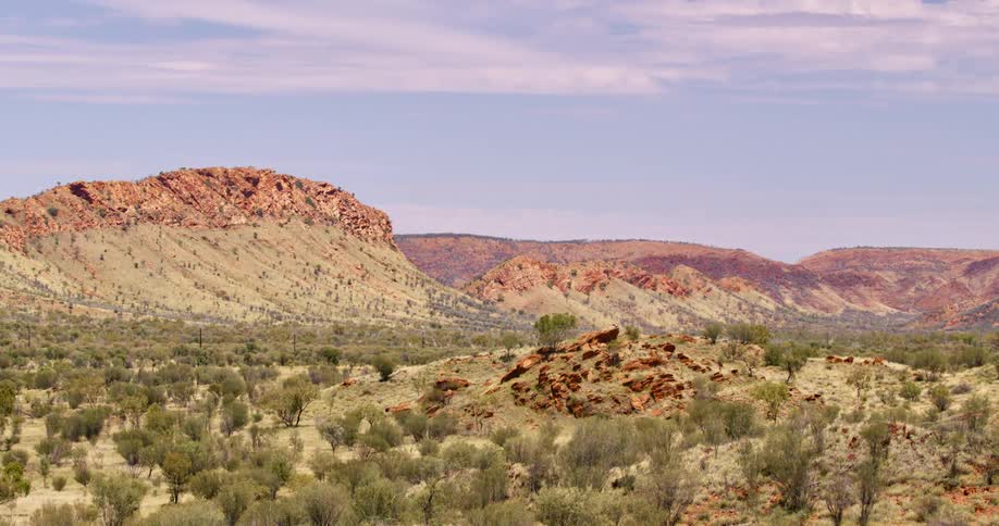 A landscape is displayed at daytime