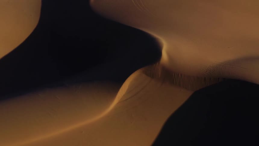 Close up of sand in a desert