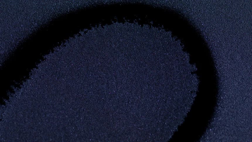 A person leaving a thumb print