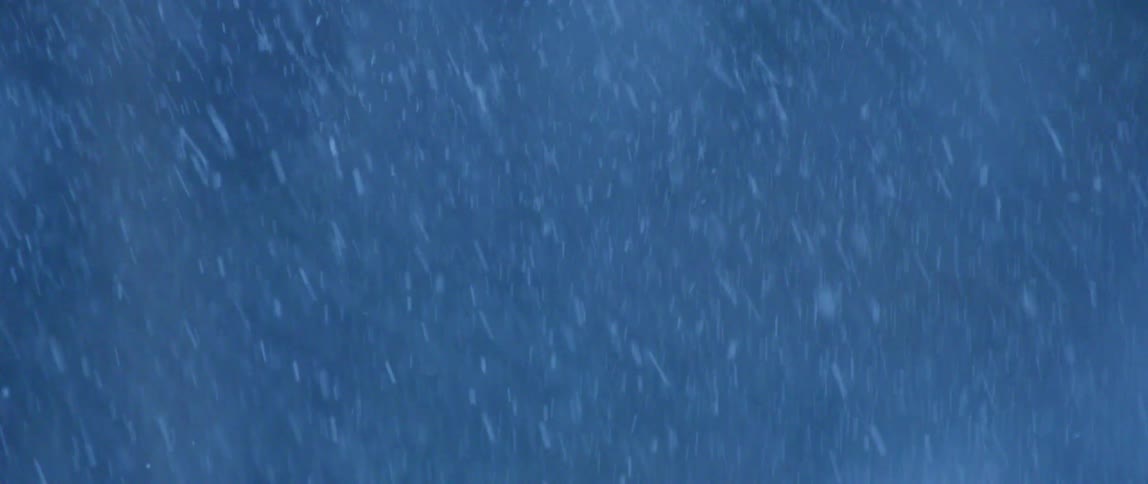 Snow falls during a winter storm