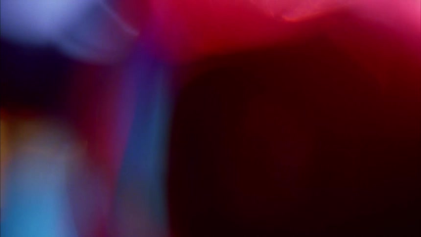 Abstract view of lights moving and flashing