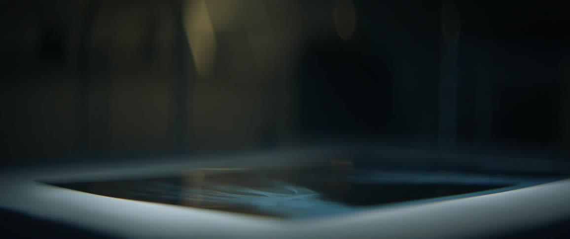 A man places an x-ray film down