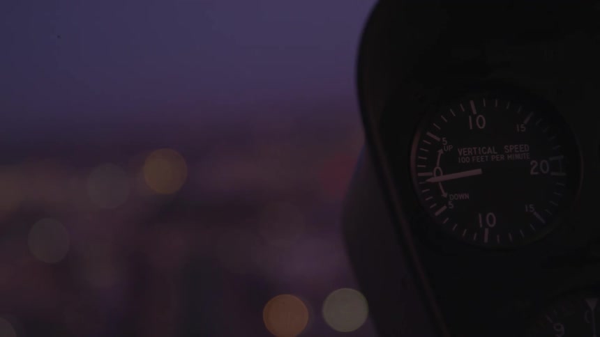 A gauge that measures speeds