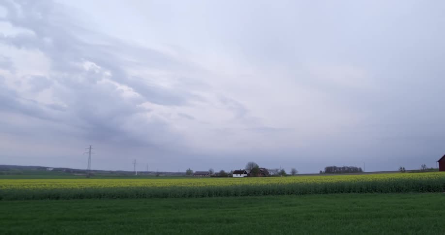 Landscape view of farmland