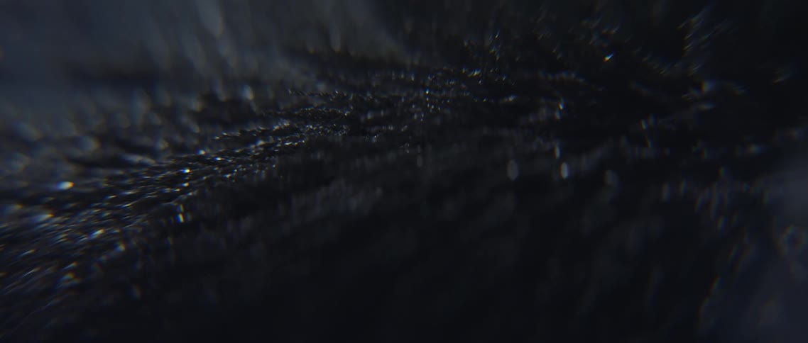 Movement of magnetic metal shavings