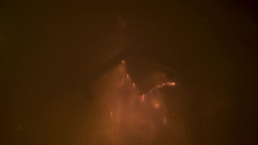 Fireworks are launched into the night sky
