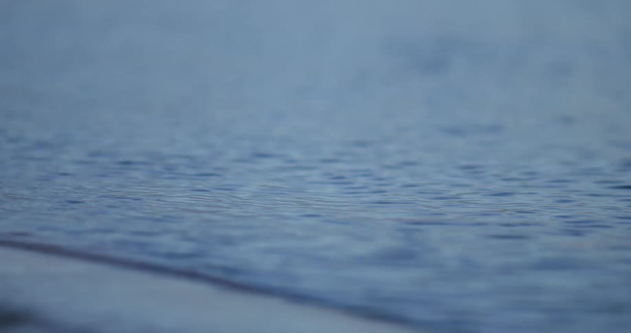 Ripples at the shore