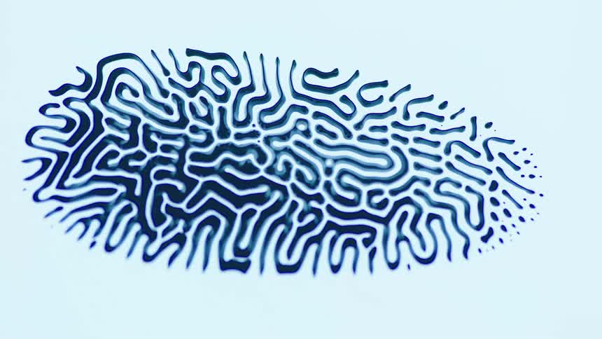 Abstract graphics on a display