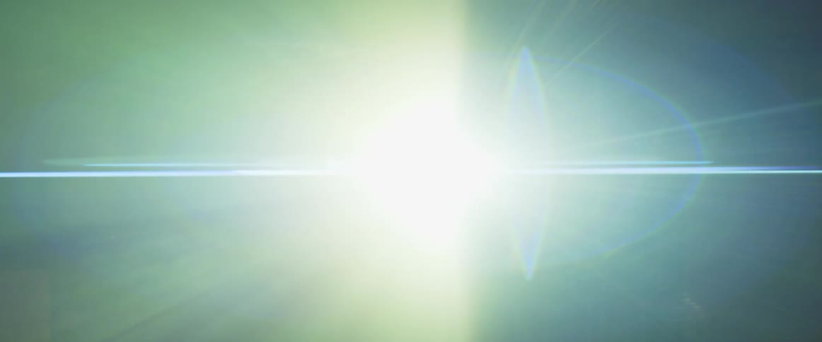 Colored bright lighting and fog