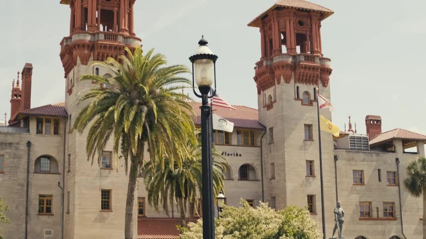 The lightner museum of antiquities in the historic hotel alcazar building in downtown st augustine