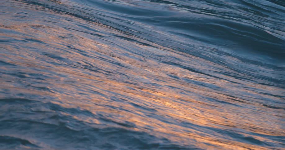 A view of an ocean is displayed