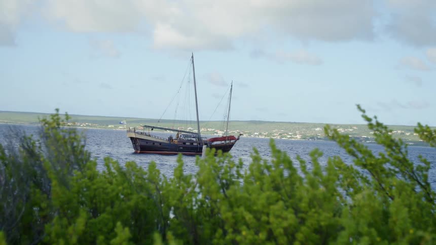 A boat on the water