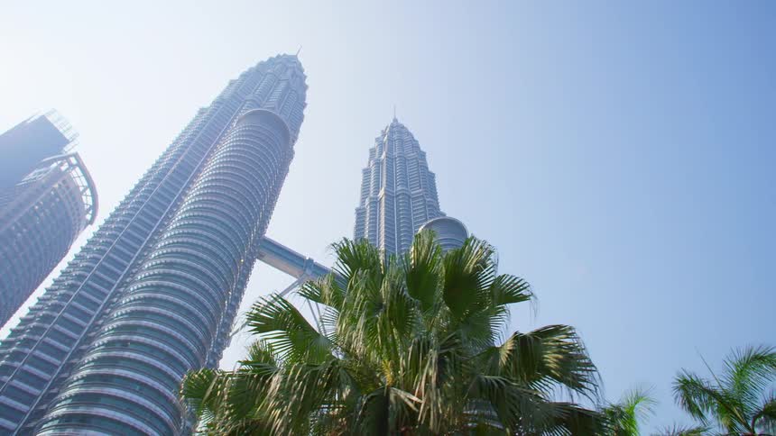 Skyscrapers in a downtown area
