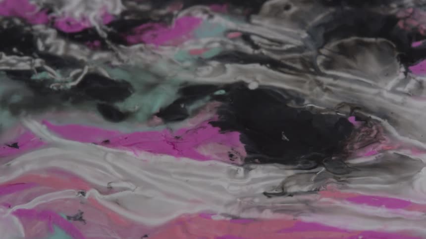 White black gray and pink colors that look like oil and water