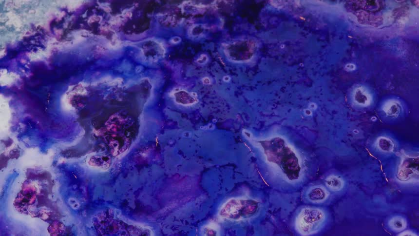 Abstract colorful paint ink liquid diffusion psychedelic with movement