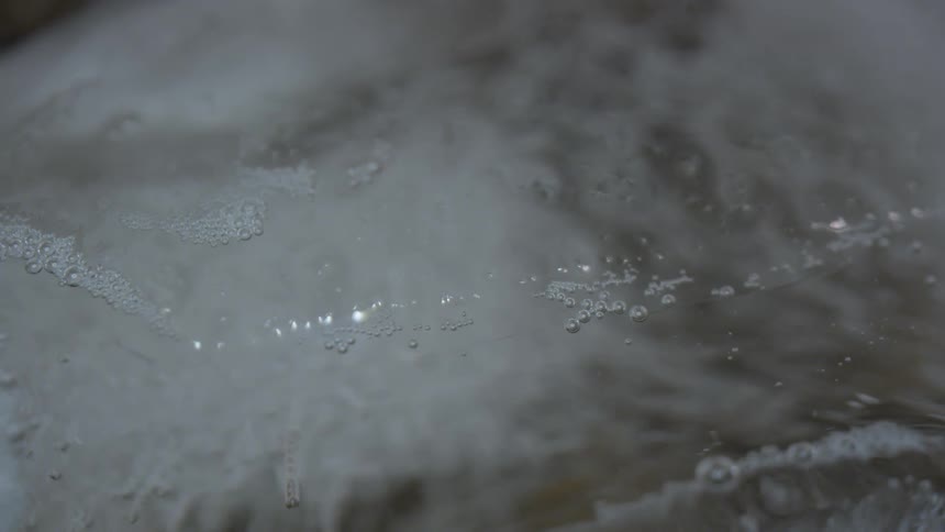 White black and gray colors that look like ice water and bubbles