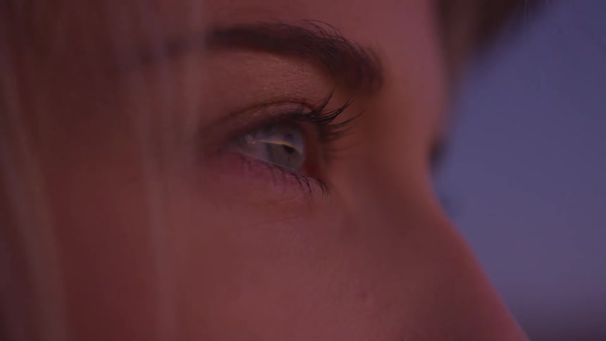 Close up of a womans face