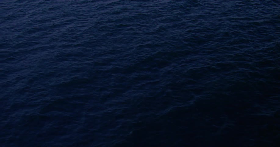 Aerial view of water in the ocean