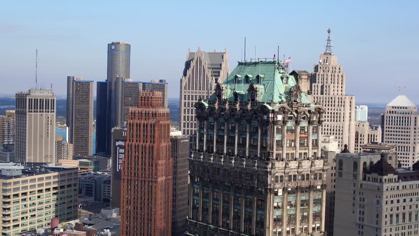 Book tower in detroit michigan