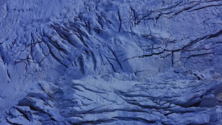 Snow is covering the mountains