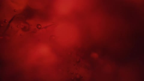 Close up of bubbles in a beverage